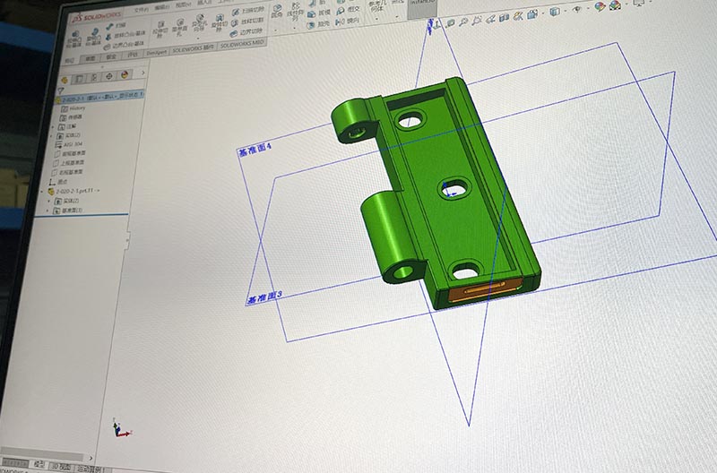 The production process of industrial hinges