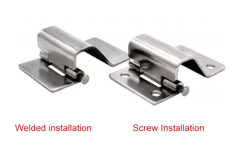 Electrical box hinges