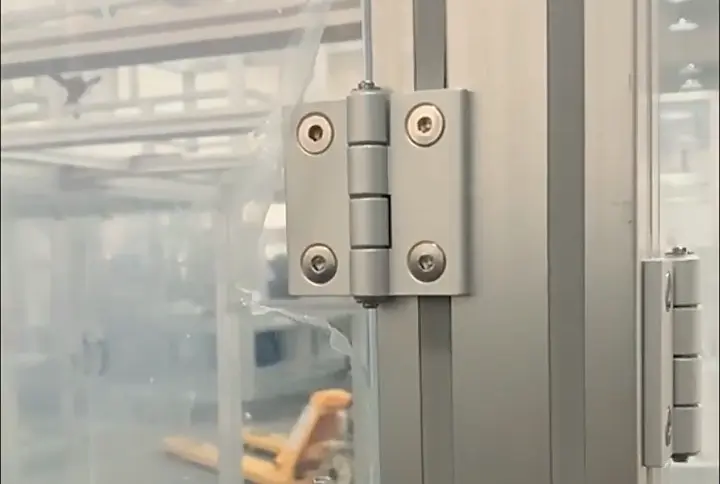 Aluminum butt hinges application examples