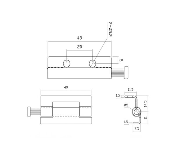 Concealed Hinges ML2-0022 - Image 2