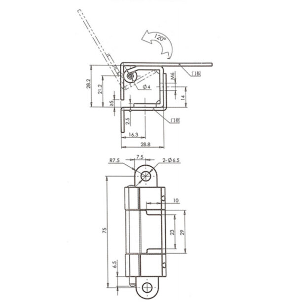 Concealed Hinges ML2-275-4 - Image 2
