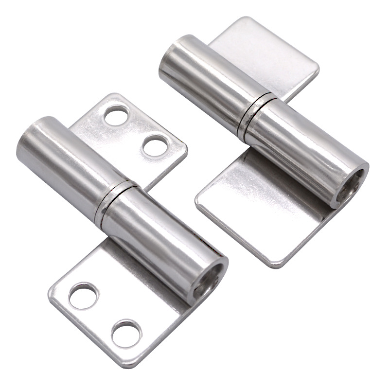 detachable hinges for sheet metal shells