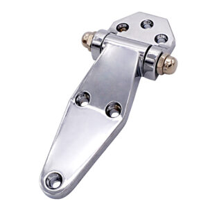 Refrigeration door hinges