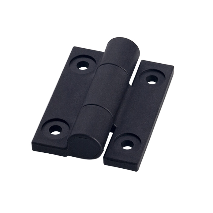 Adjustable black plastic damping hinges