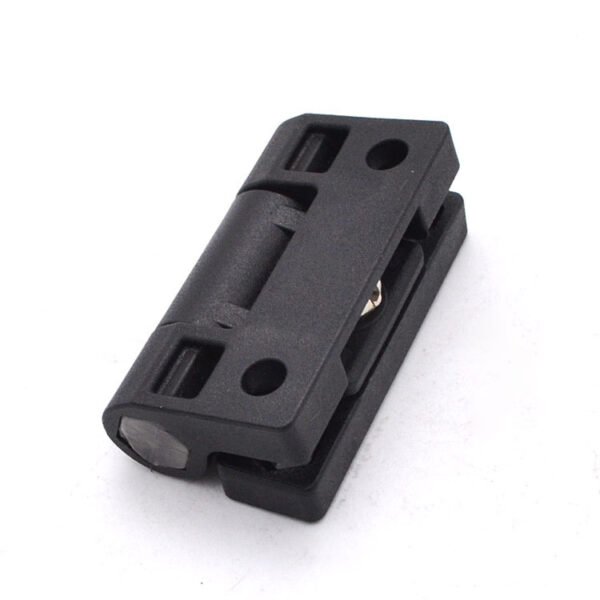 Adjustable damping hinges made of black nylon