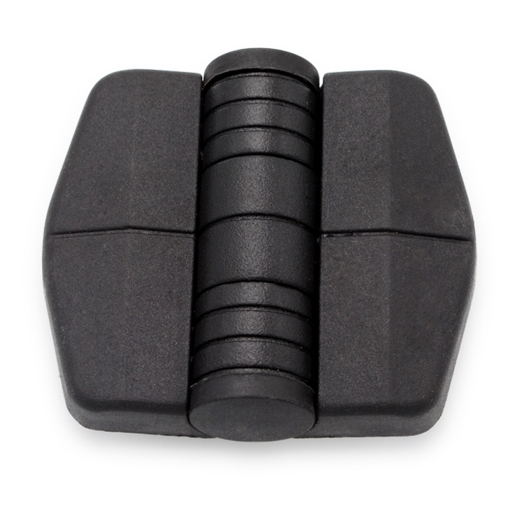 Black zinc alloy butt hinges with dust cover