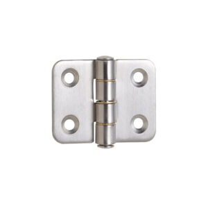 Butt hinges with copper spacers for wear resistance