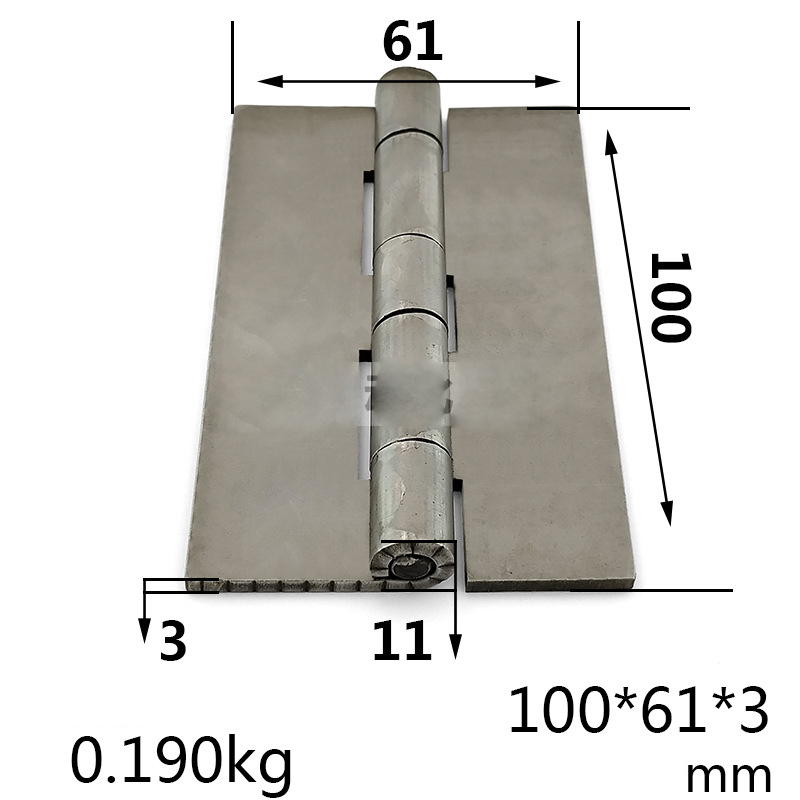 Heavy Duty Welded Hinge 60x100mm