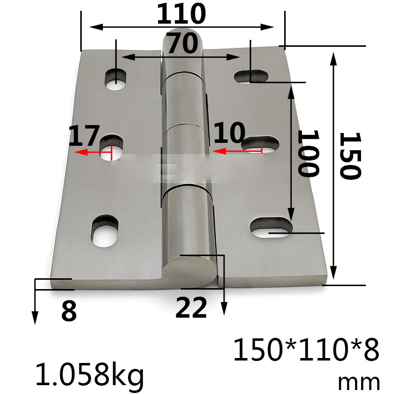 100mm butt hinges