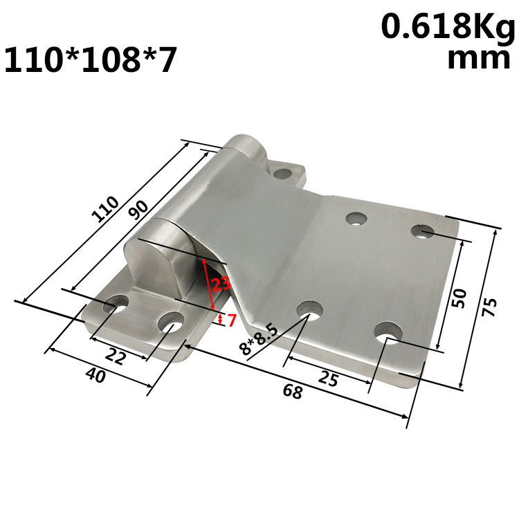 Heavy-duty outdoor hinges