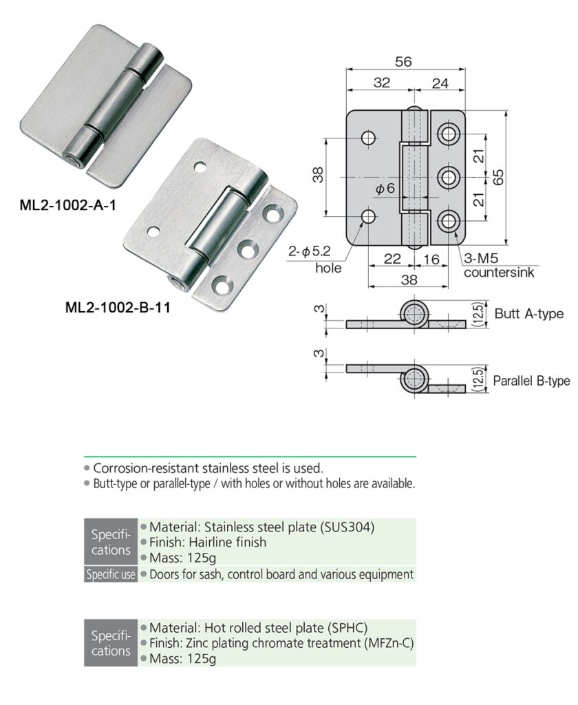 Window Frame Hinges For Heavy Duty Use