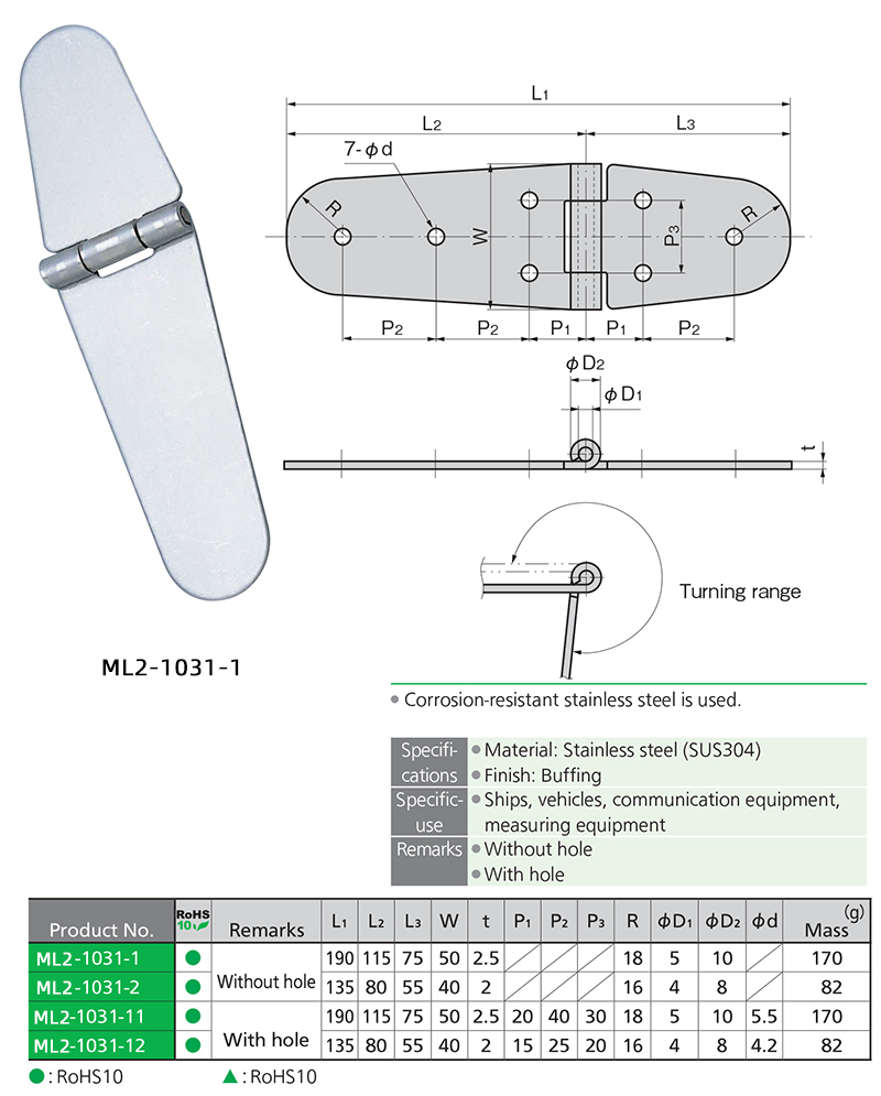 Leaf Hinges 01