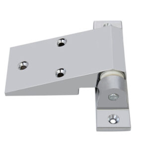 Elevated commercial freezer hinges