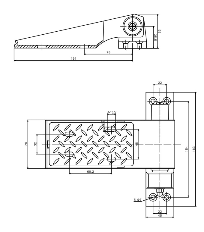 Height-Adjustable Hinges