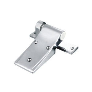 Liftable flat-mounted cold storage hinges