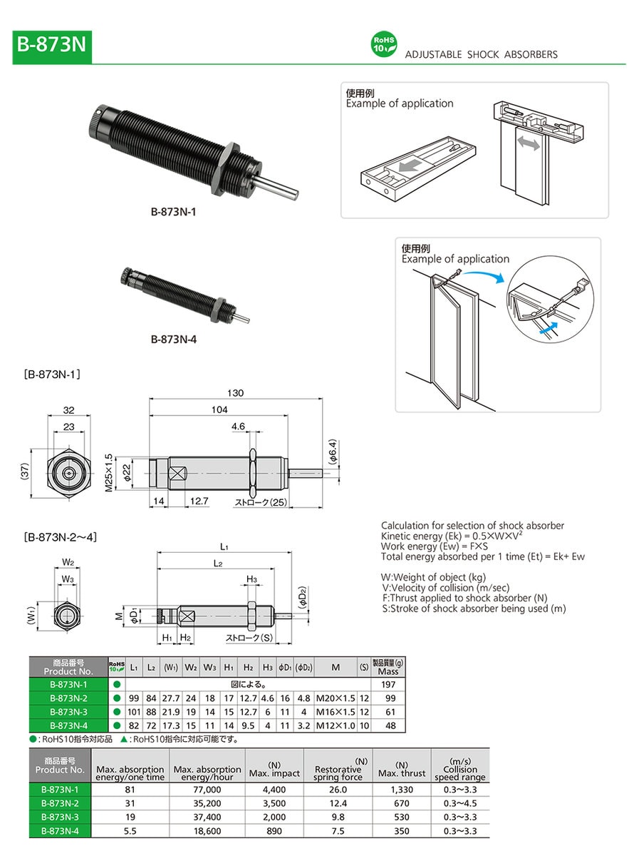 Adjustable Shock Absorbers