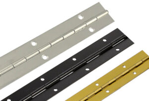 ALUMINUM PIANO HINGS 1.25 x 11 pack of 10 - Cabinet And Furniture