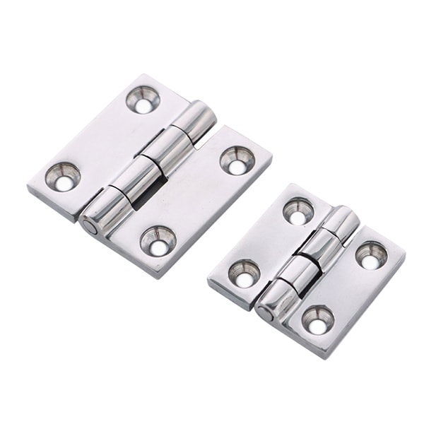 Stainless steel marine hinges