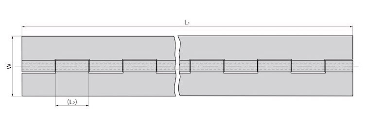 Different Sizes of Piano Hinges