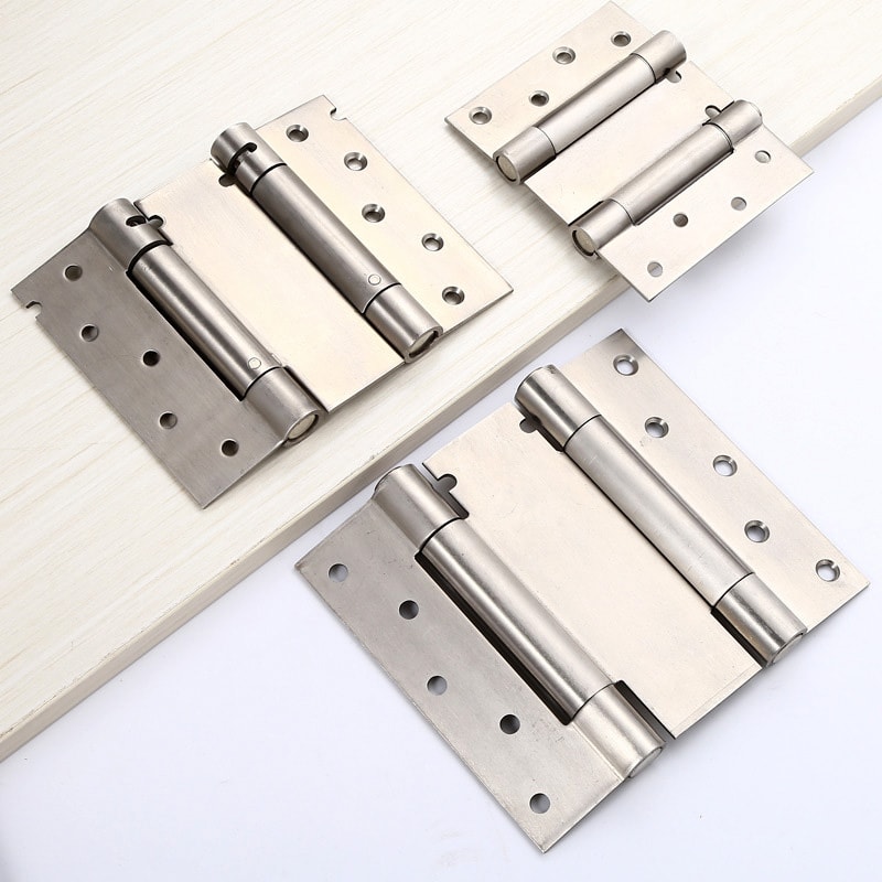 double swing hinges