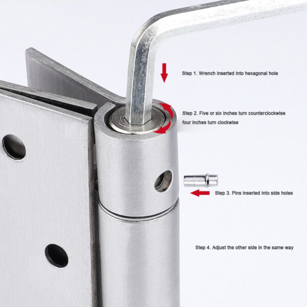 How to Adjust SelfClosing Door Hinges Properly? China industrial