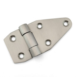 304 Stainless Steel Asymmetrical Hinge | 3mm Thick Industrial Door Hinge for Electrical Cabinets & Enclosures ML2-JL403-1