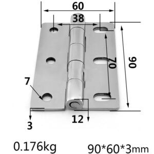 Stainless Steel Adjustable Hinge